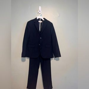 Boys navy blue suit (pants and jacket)